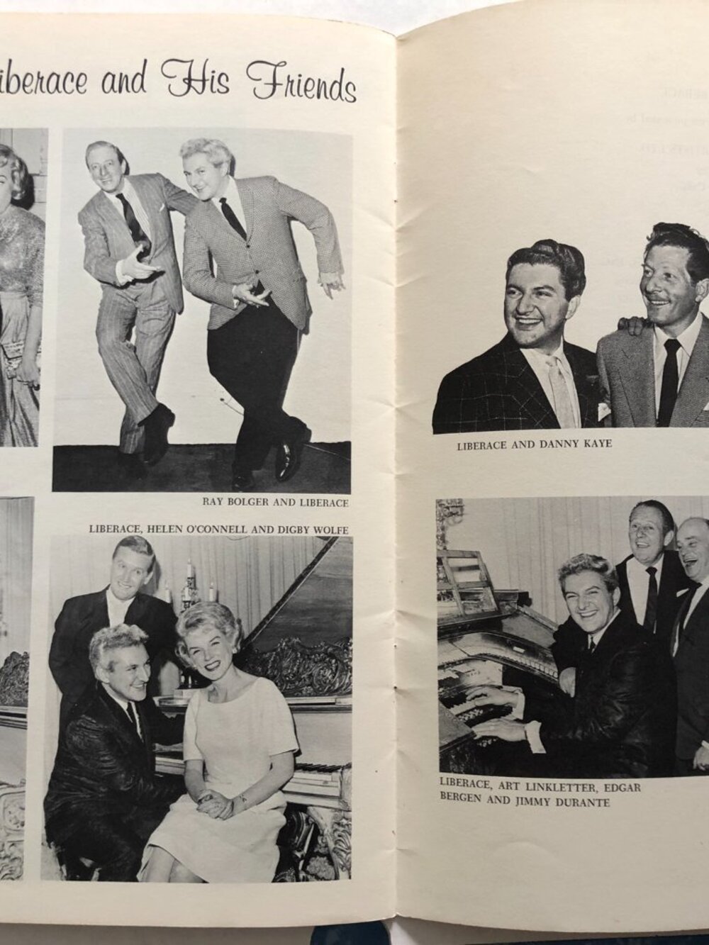 Liberace Autographed Program Signed on Back - Picture 10 of 11
